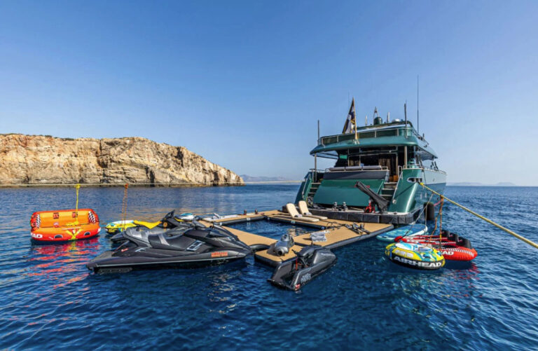 Tecnomar-36m-for-charter-yachtsgreece-motor-yacht-beach-club-water-toys